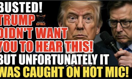 BUSTED! Trump Didn’t Want You To Hear This, But Unfortunately It Was Caught On Hot Mic!